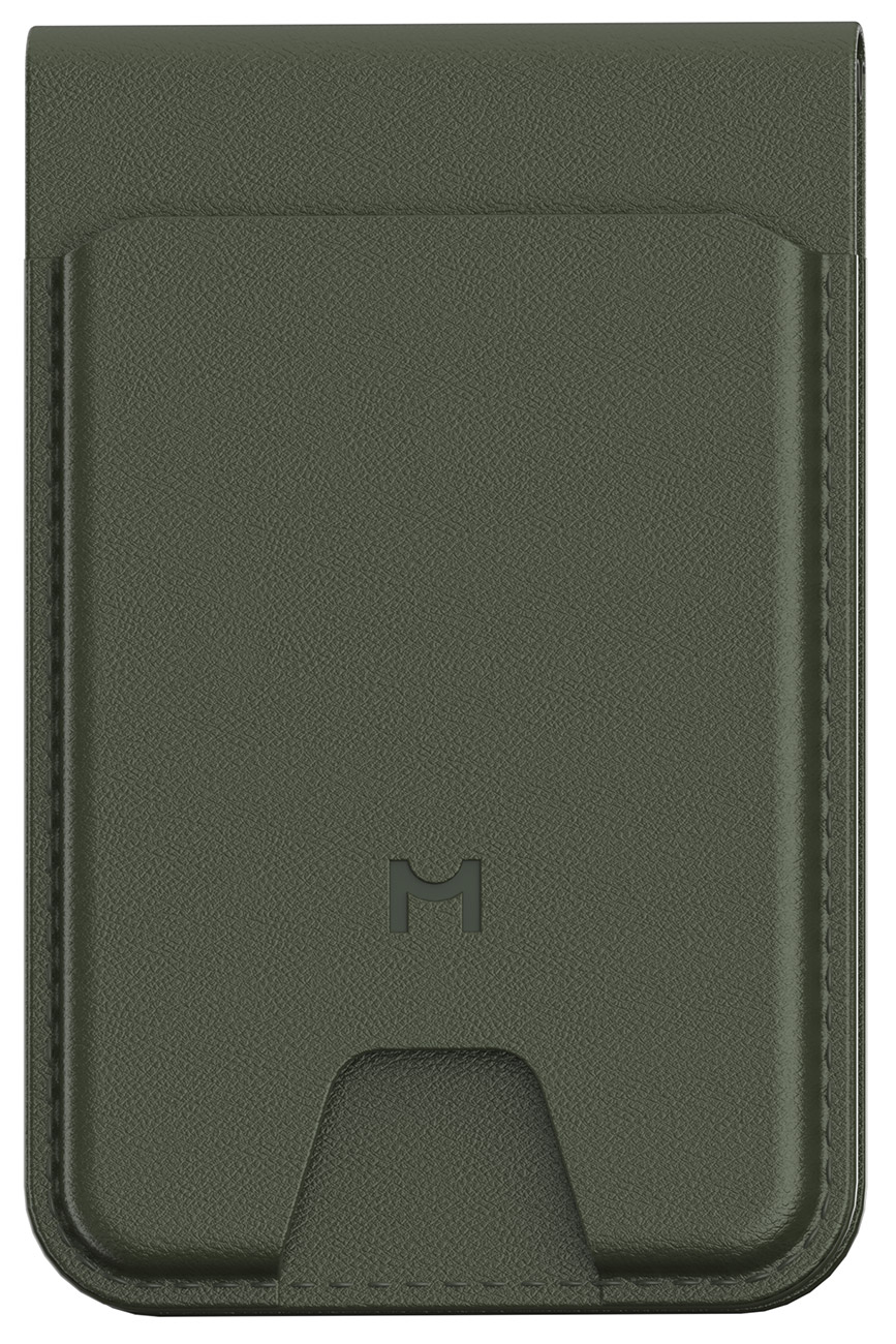 Изображение товара Кошелек-кардхолдер Magssory Geotag Magnetic с функциями MagSafe и Find My хаки