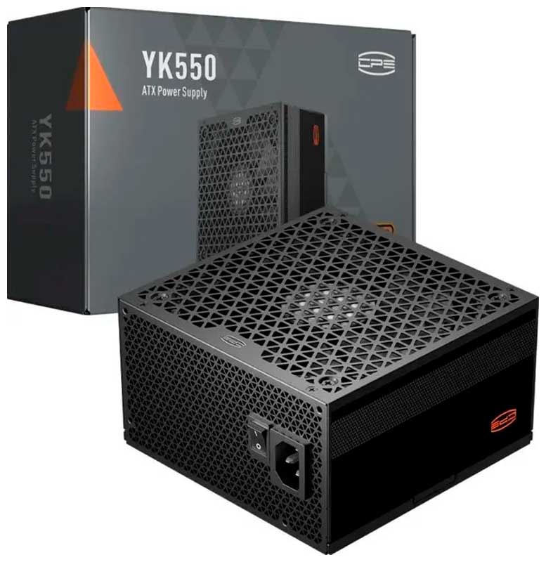 Изображение товара Блок питания PCCooler ATX 550W (P5-YK550-B1F) Bronze