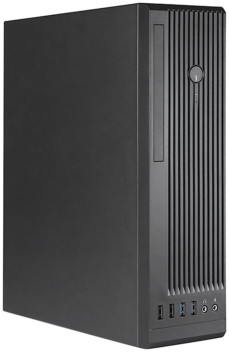 Изображение товара Компьютерный корпус Chieftec UNI BE-10B-300 Mini-Tower 300W черный