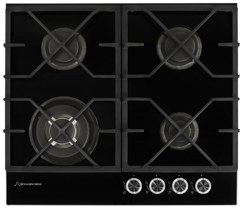 Изображение товара Газовая варочная панель Schaub Lorenz SLK GY6558 4 конфорки автоматический электроподжиг
