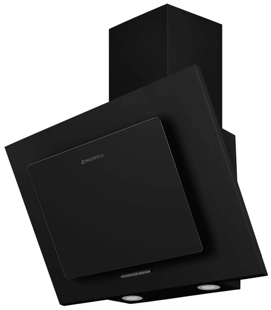 Изображение товара Вытяжка Maunfeld Tower A 50 черный настенная с 3 скоростями фильтр и LED освещением