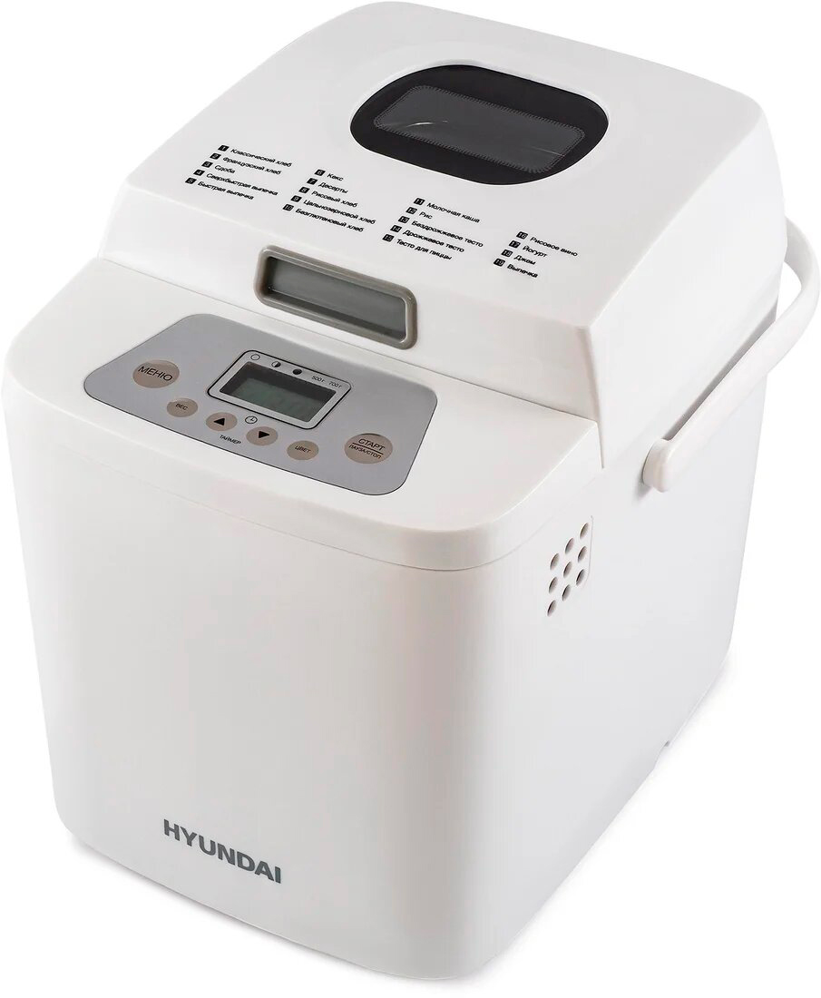 Изображение товара Хлебопечка Hyundai (HYBM-1088) 500 Вт, белый