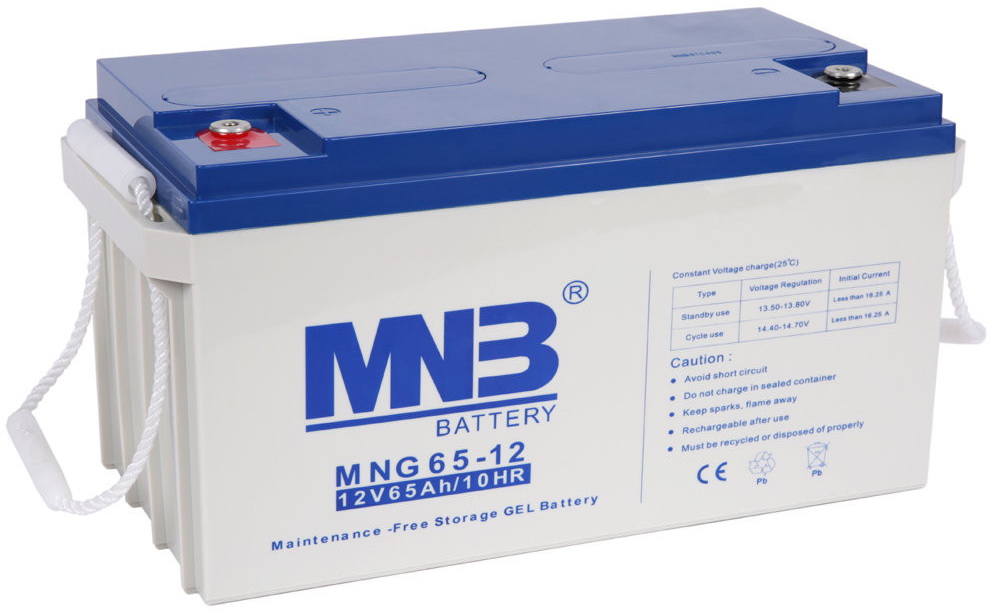 Изображение товара Батарея для ИБП MNB MNG65-12 с высокой емкостью и надежностью