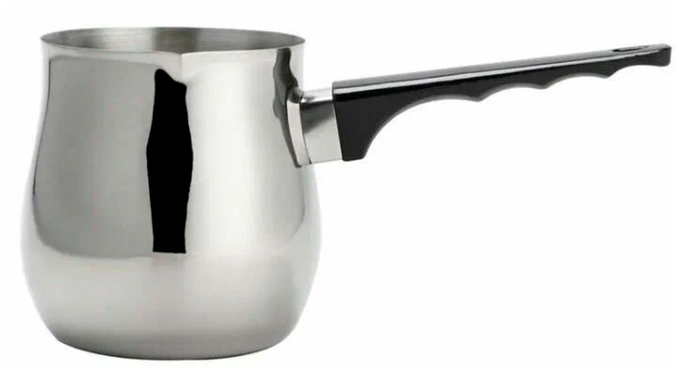 

Турка Rashel R-1/400, 400 мл, из нержавеющей стали, Нержавеющая сталь/черный