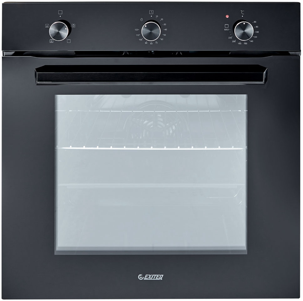 Изображение товара Электрический духовой шкаф Exiteq EXO-107 с системой EasyClean грилем и конвекцией