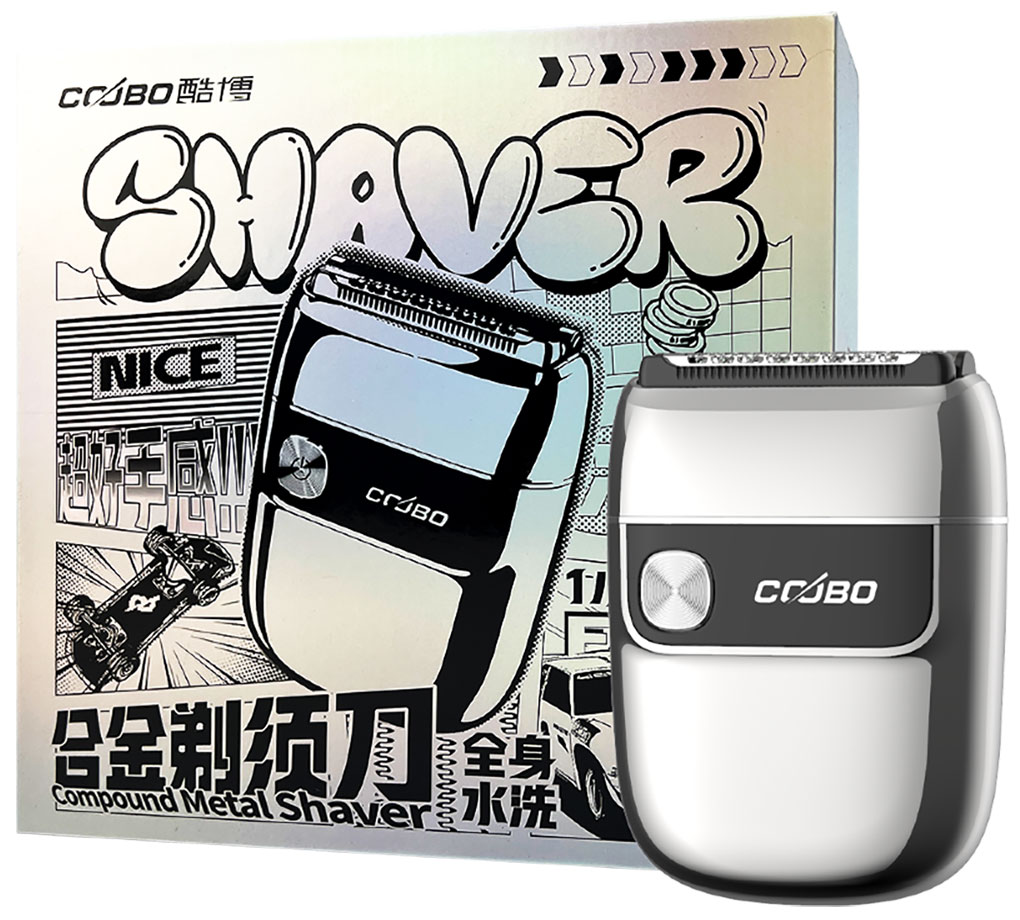 Изображение товара Электробритва Coobo CB-T2 с USB зарядкой и влагозащитой