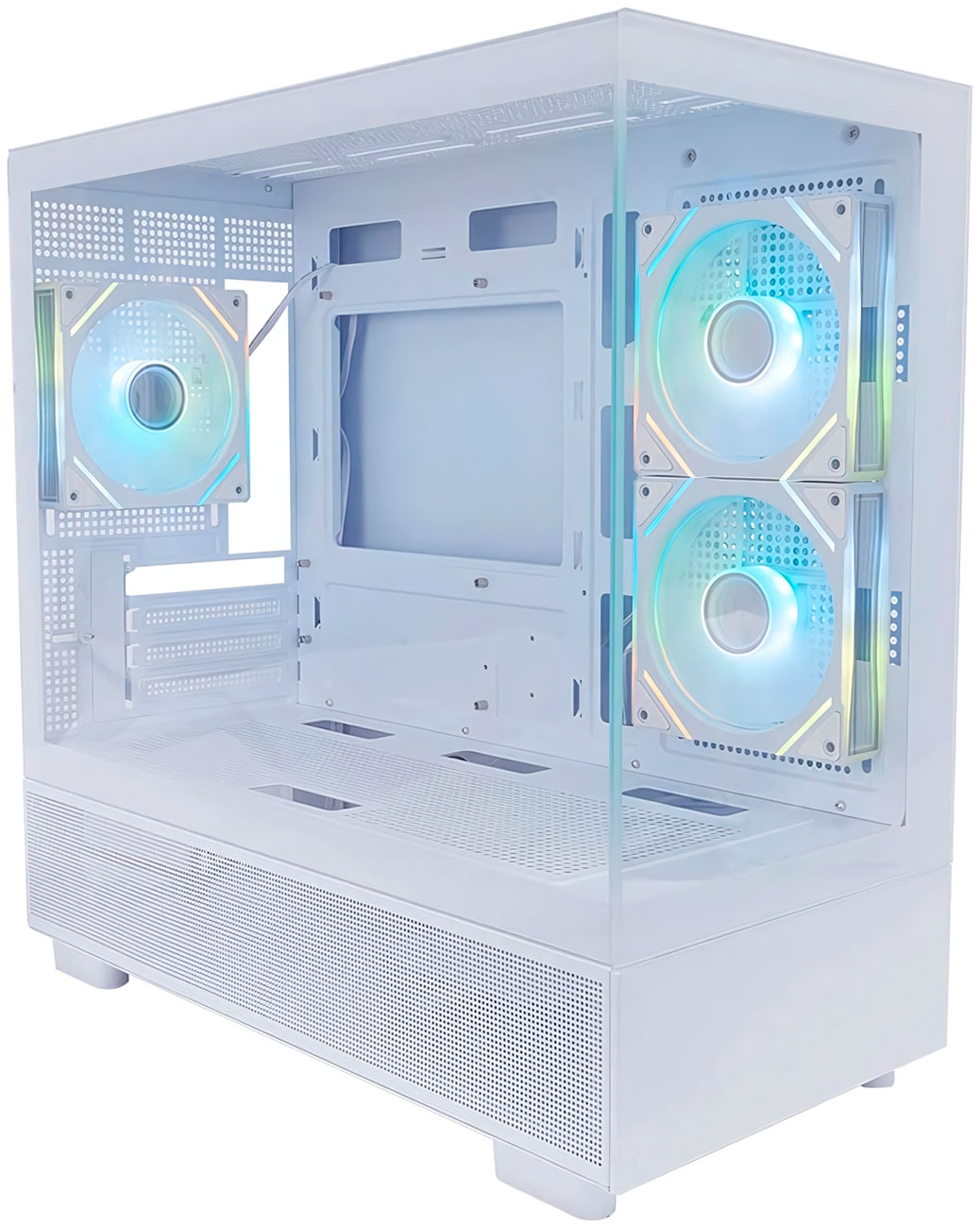 Изображение товара Компьютерный корпус 1STPLAYER MIKU Mi5 ARGB White (Mi5-WH-2FC7R-W-1FC7-W)