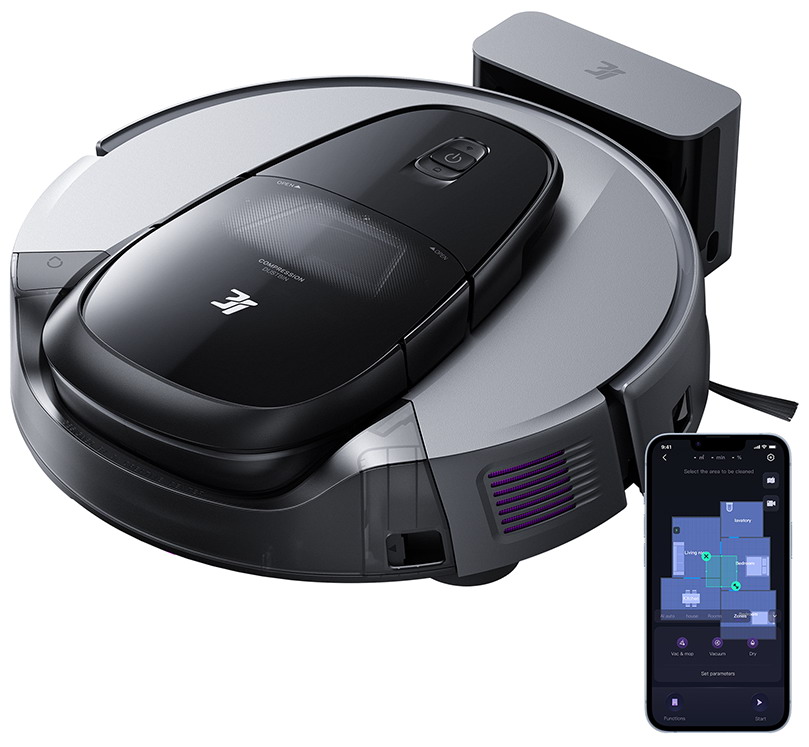 

Робот-пылесос 3i G10 PLUS (HOME-G10P), Серый