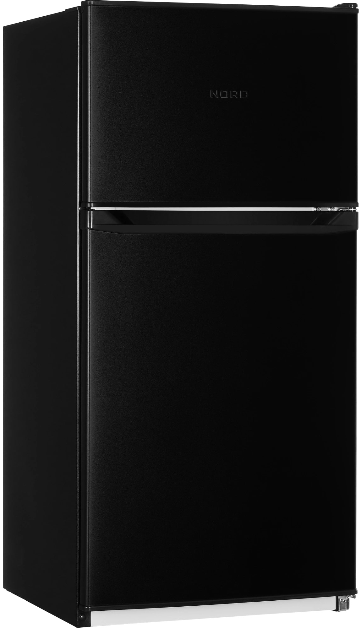 Изображение товара Двухкамерный холодильник Nord NRT 143 с верхним морозильником A+ 190 л черный матовый