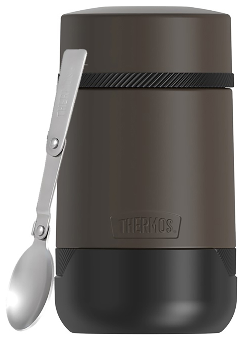 Изображение товара Термос для еды Thermos TS3029 BK, из нерж. стали, с ложкой, 0.5л (563422)