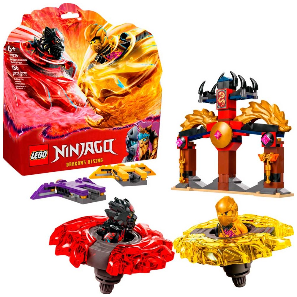 Изображение товара Конструктор Lego Ninjago Дракон Кружитсу: боевой набор 71826
