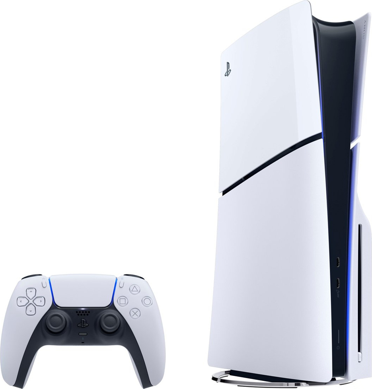 Изображение товара Игровая приставка Sony PlayStation 5 Slim, Disc, Blue-Ray, 1Tb, White (CFI-2116A)