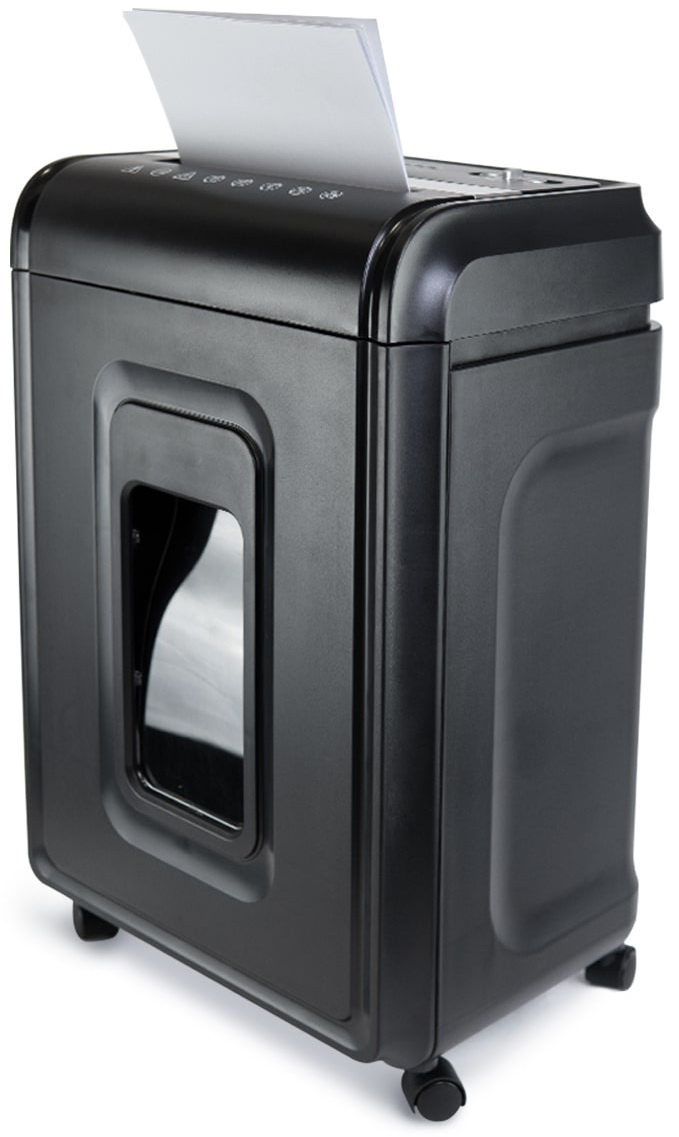 Изображение товара Уничтожитель бумаги Гелеос УМ32-4 скоростной для офиса с корзиной 600 листов