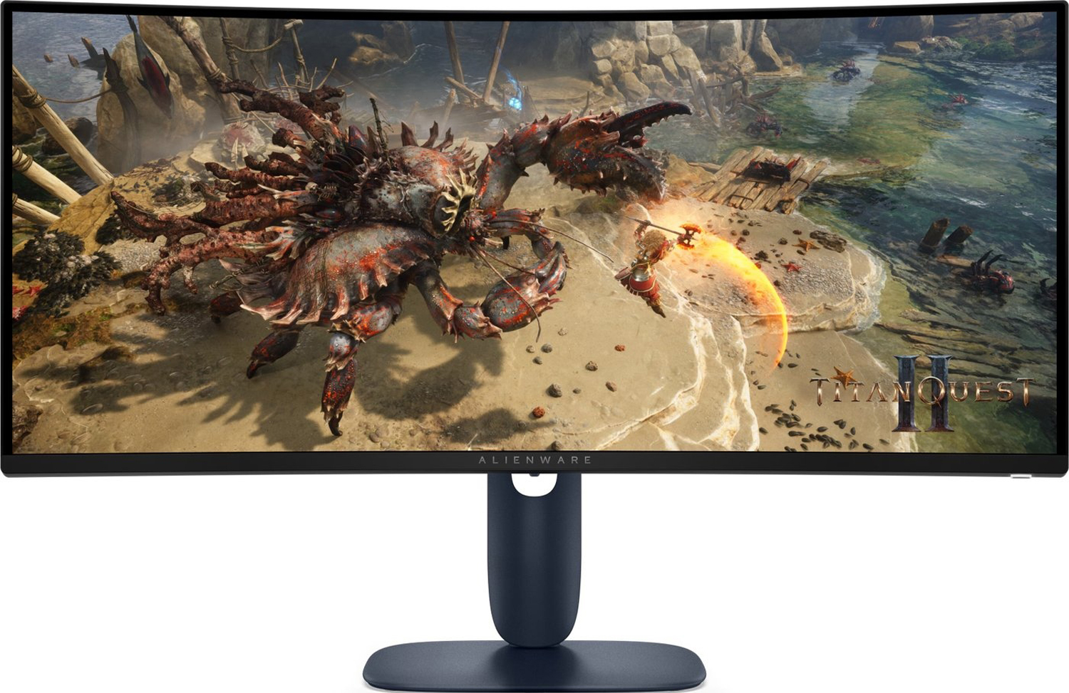 Изображение товара Игровой монитор Dell AW3425DWM 34" UWQHD VA 180Hz 1ms HDMI DP USB