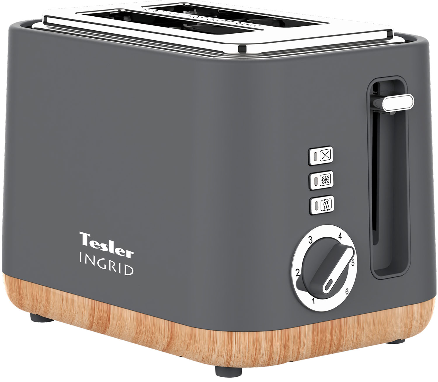 

Тостер Tesler TT-244 Grey, Серый