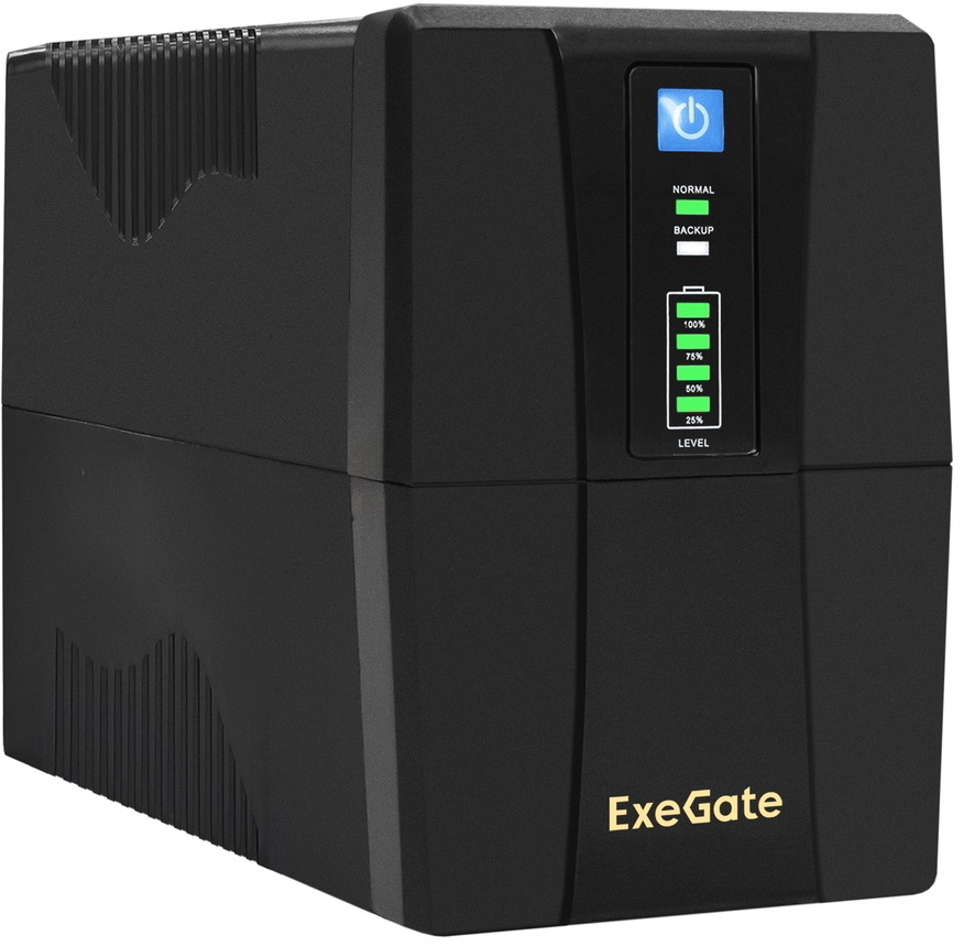 

Источник бесперебойного питания ExeGate SpecialPro UNB-600.LED.AVR.2SH, Черный