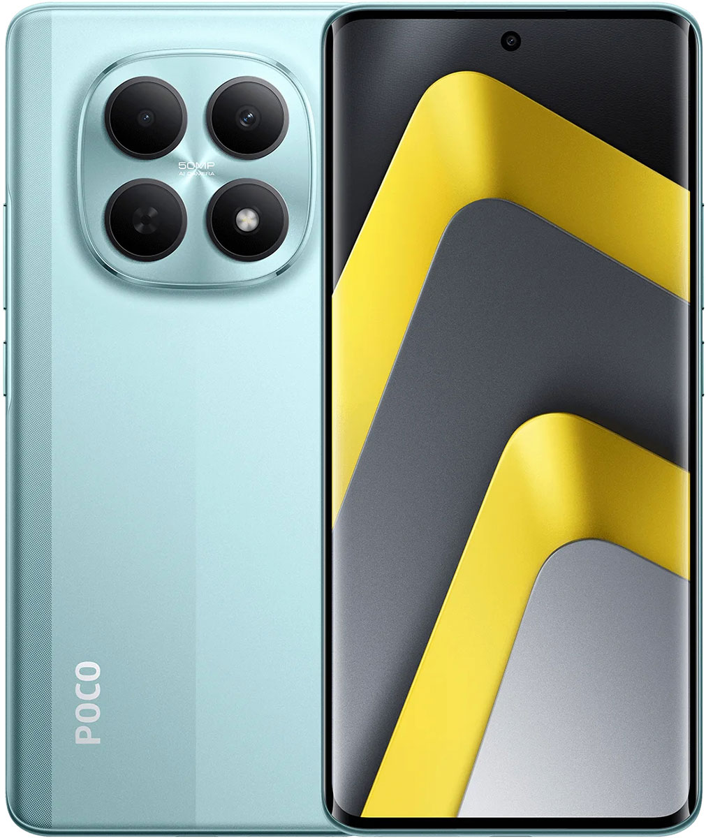 Изображение товара Смартфон Poco M8 5G 8Гб 512Гб Green с великолепным AMOLED дисплеем