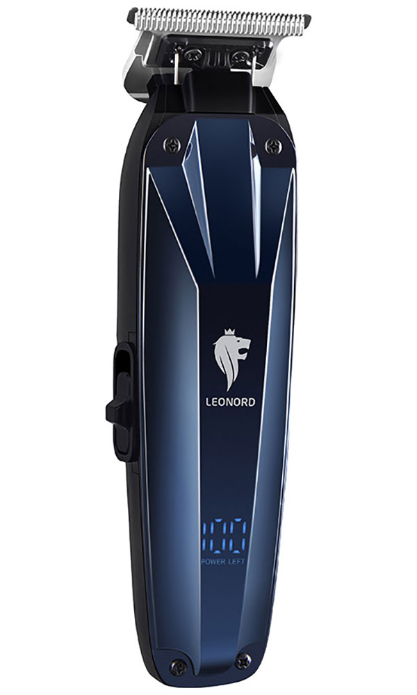 Изображение товара Машинка для стрижки волос Leonord LE-1236 с USB, 3 насадки, нержавеющая сталь