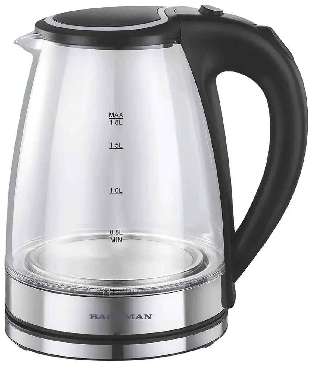Изображение товара Чайник Backman BM-TEA 717 – современный 1.8 л, подсветка, 2.2 кВт