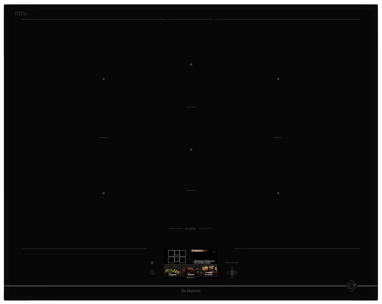 

Электрическая варочная панель De Dietrich DPI5652AB, Черный