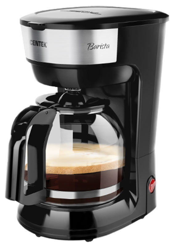 

Кофеварка Centek CT-1147, Черный/серебристый