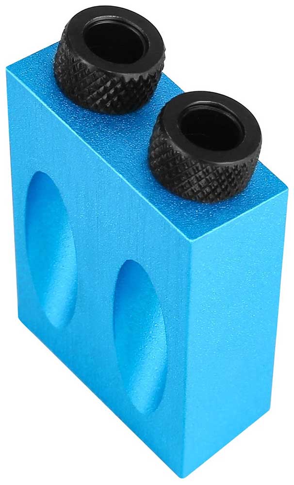 Кондуктор для сверления наклонных отверстий Deko WWT14 синий кубики алфавит 15 шт 3 8 × 3 8 см