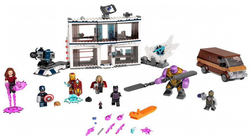 Конструктор Lego Super Heroes ''«Мстители: Финал» — решающая битва'' 76192 настольная игра мстители финал битва с таносом арт 915068 шоколад кэт 12 для геймера 60г набор