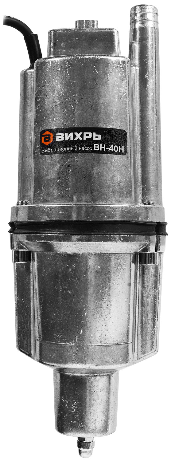 Изображение товара Вибрационный погружной насос Вихрь ВН-40Н для воды 72 м 1 год гарантии