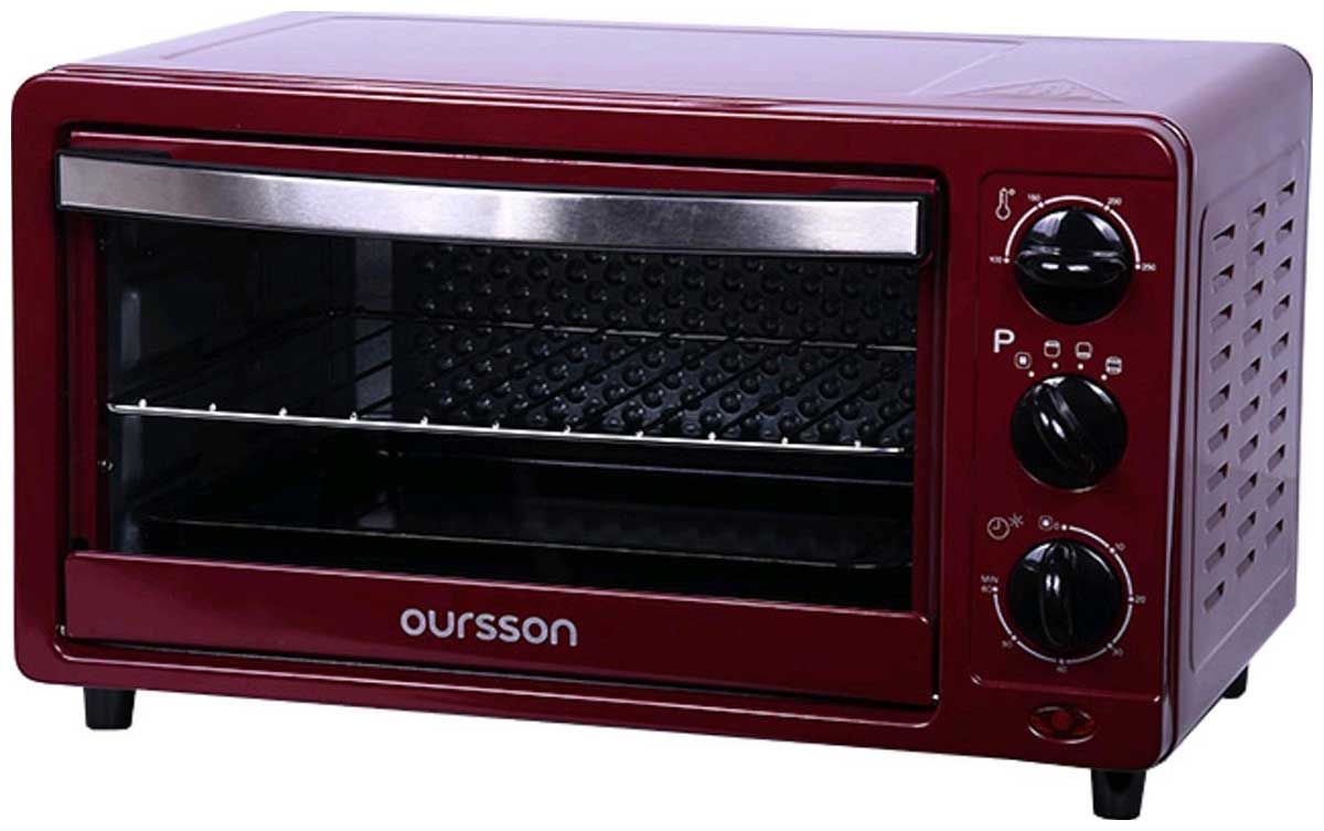 Электропечь Oursson MO1402/DC (Темная вишня) электропечь oursson mo1402 dc темная вишня