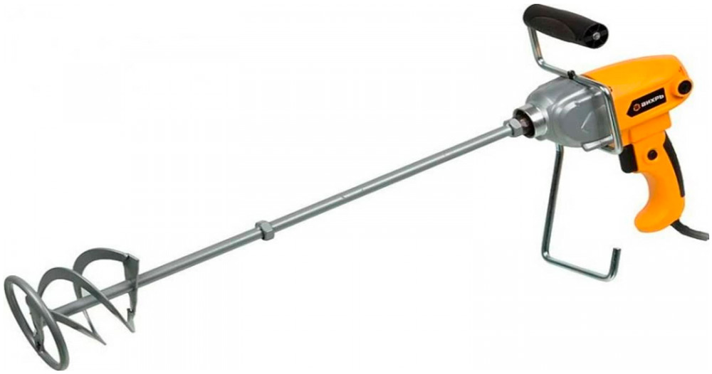 Изображение товара Строительный миксер Вихрь СМ-1200Э оранжево-серый