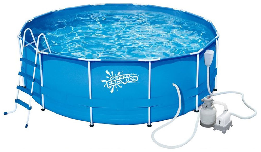 Изображение товара Каркасный бассейн Polygroup Polygroup P20-1552-S, 457х132см, 18433л