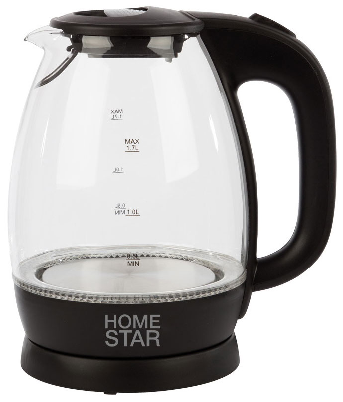 Чайник электрический Homestar HS-1012 003567 черный фотографии