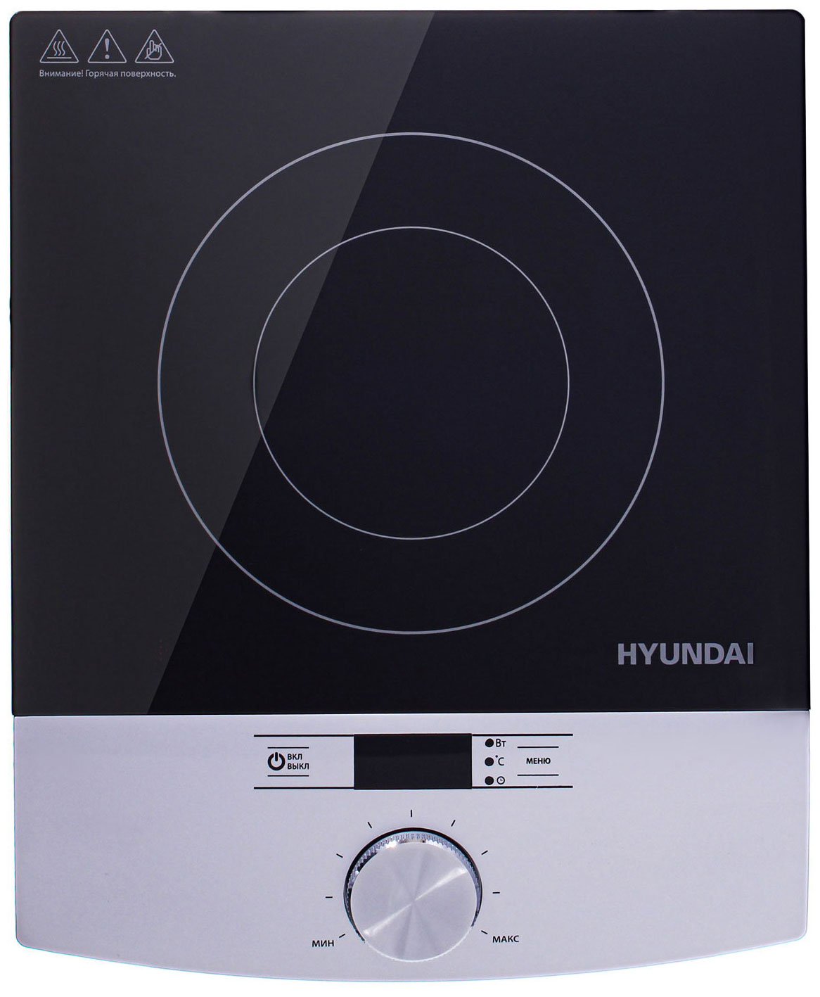 Изображение товара Настольная индукционная плита Hyundai HYC-0102 высокоэффективная и компактная