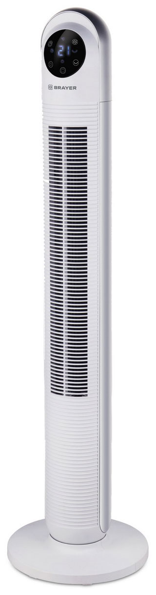 Изображение товара Вентилятор Brayer BR4956 колонный безлопастный для дома с пультом и таймером