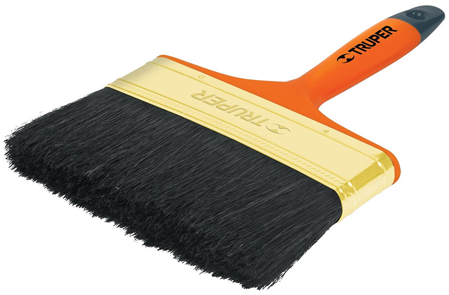 Изображение товара Кисть малярная Truper с пластиковой ручкой щетина из конского волоса BRT-5 14487