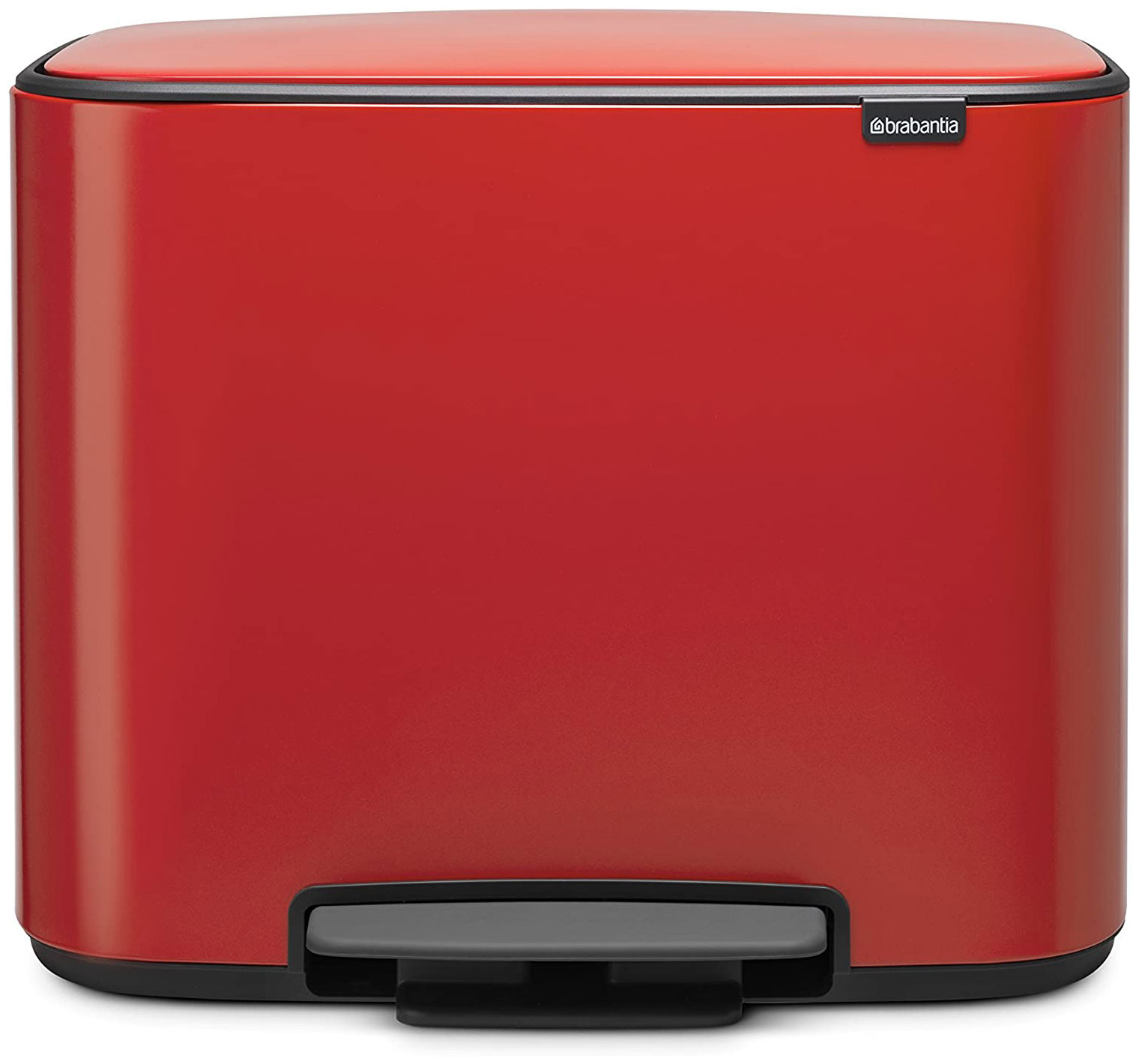 Изображение товара Бак для мусора Brabantia "Bo" с педалью пламенно-красный 36л, 121401
