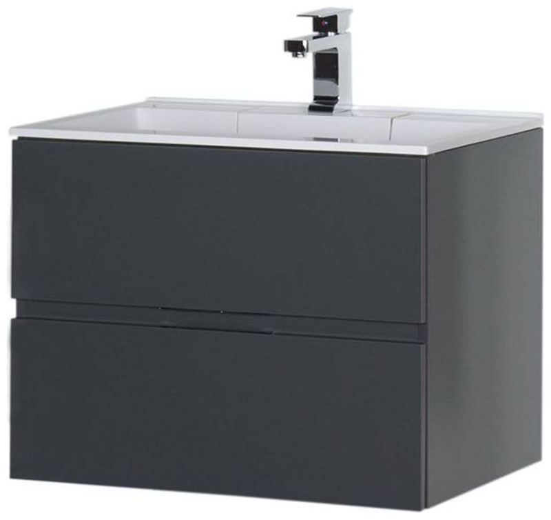 Изображение товара Тумба под раковину Aquanet Алвита 70 антрацит серый (00183992)
