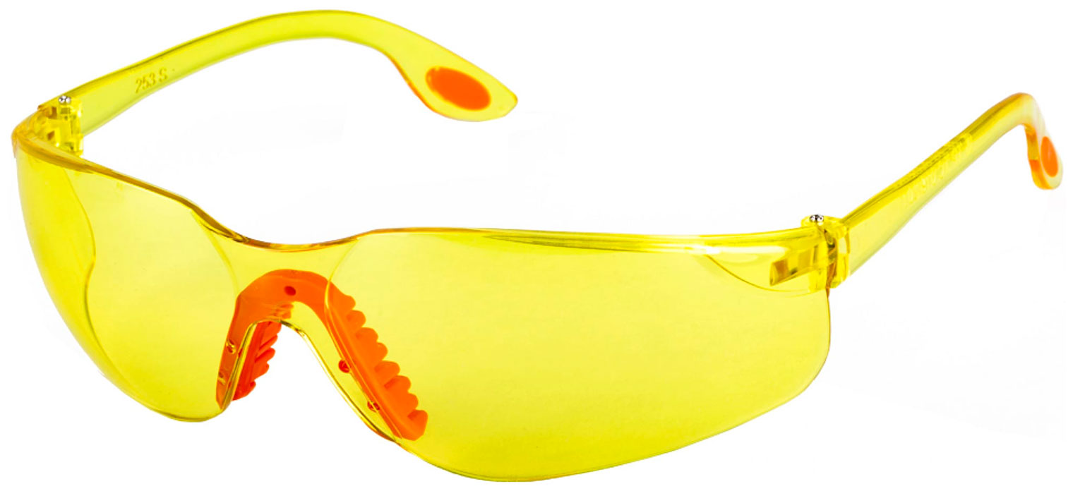 Изображение товара Защитные очки Amigo желтые 74702