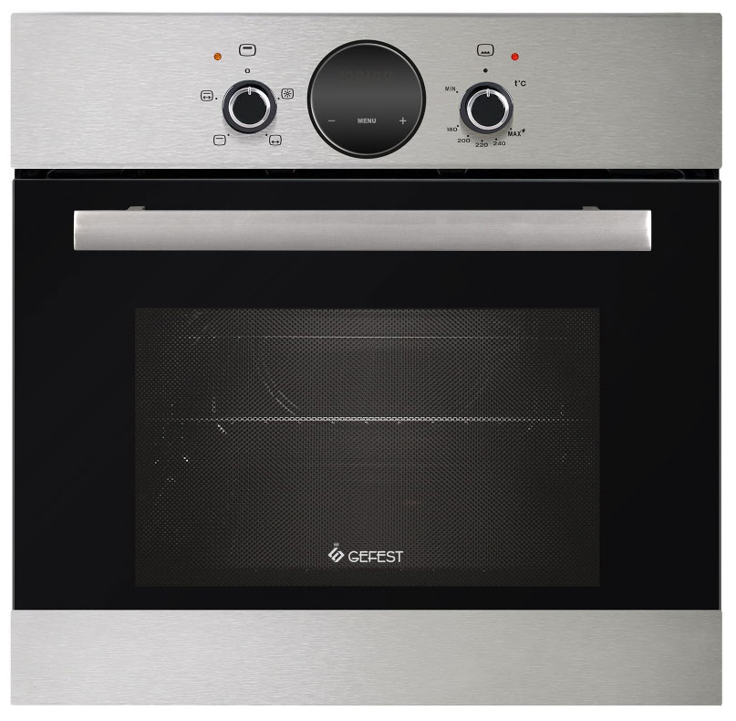 Изображение товара Газовый духовой шкаф Gefest ДГЭ 601-02 Н7 нержавеющая сталь с электроподжигом и грилем