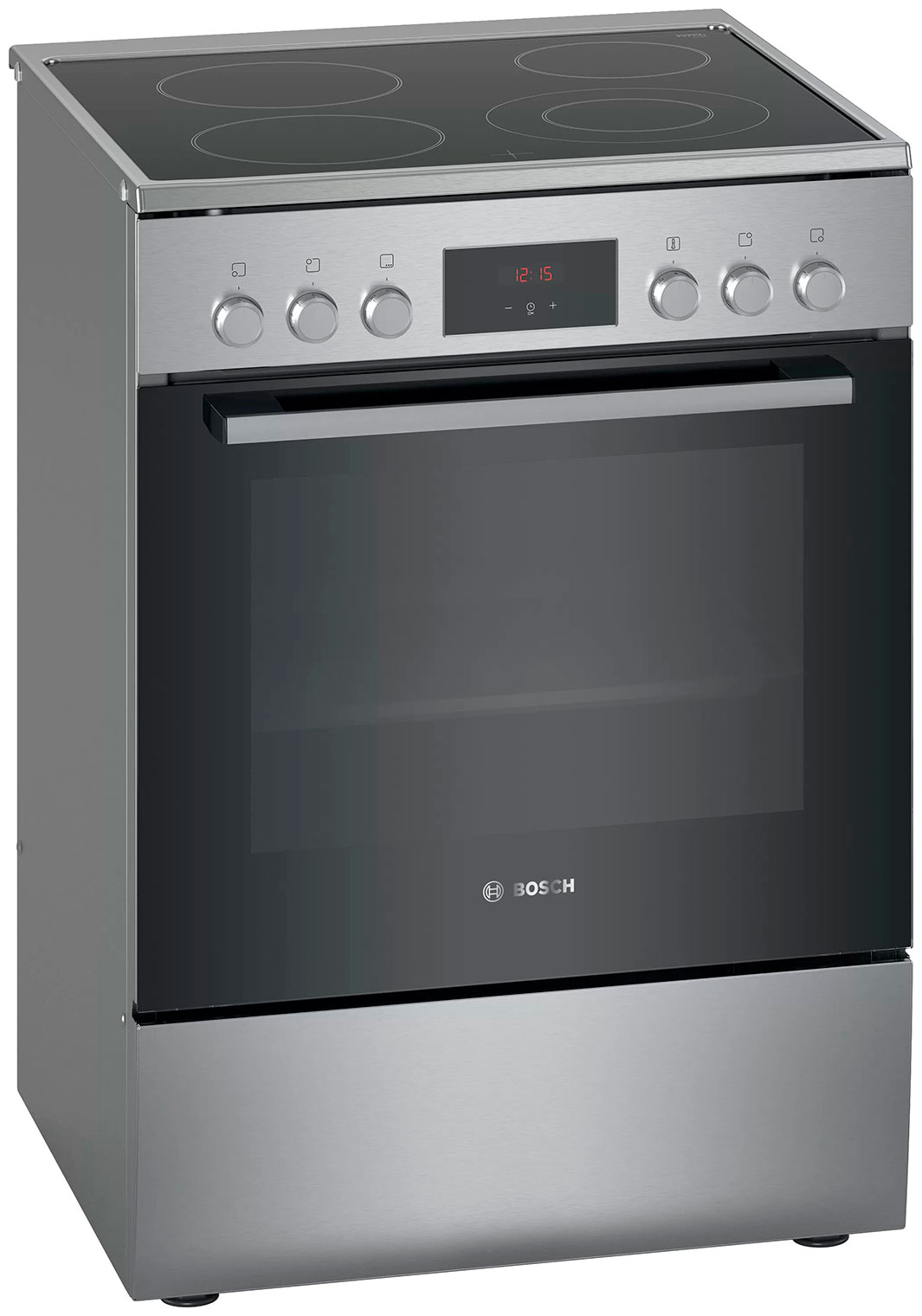 Изображение товара Электроплита Bosch HKQ38A150M с духовкой и 4 конфорками быстрого нагрева