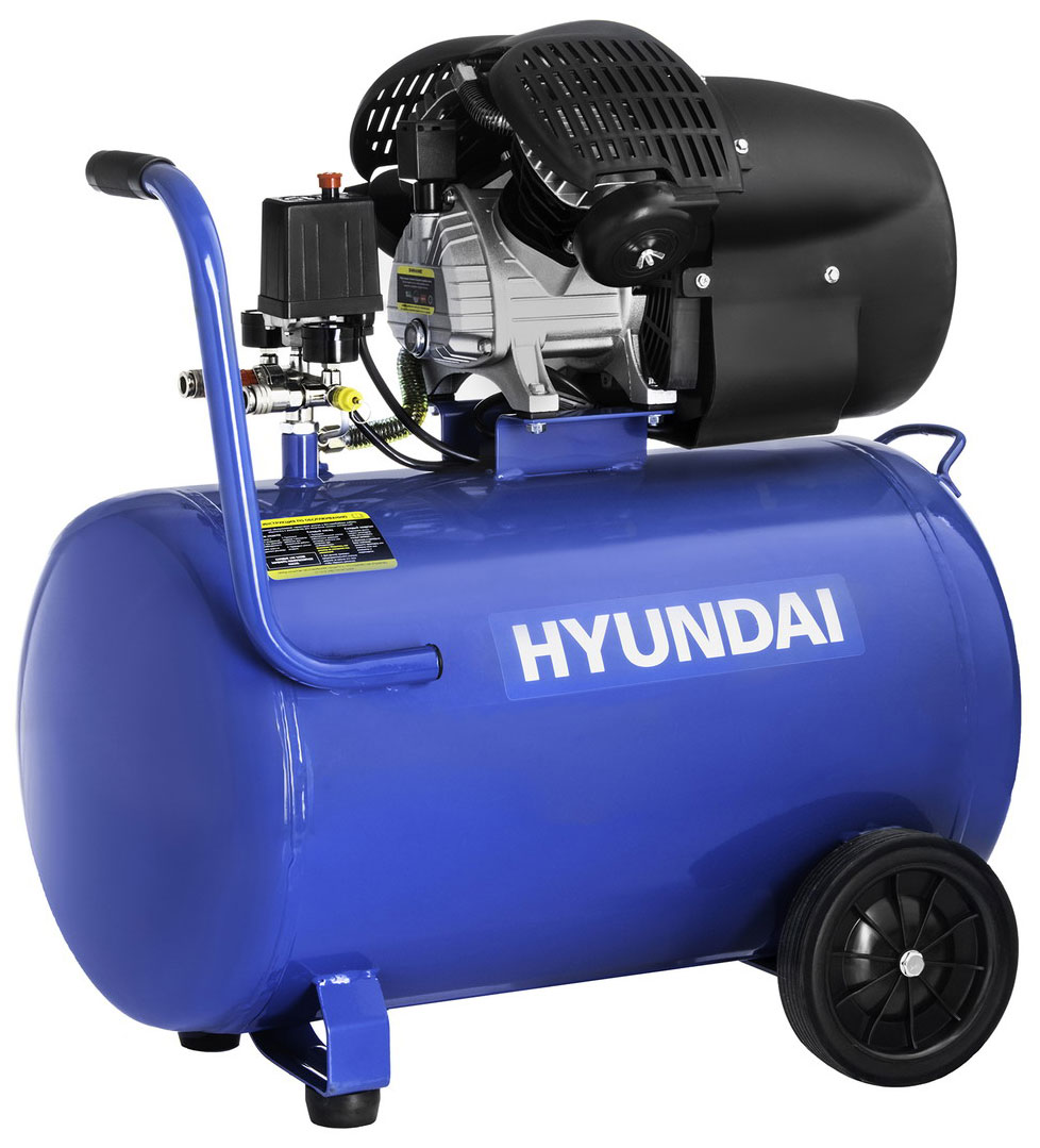 Компрессор масляный Hyundai HYC 40100 поршневой компрессор масляный hyundai hyc 2324 поршневой