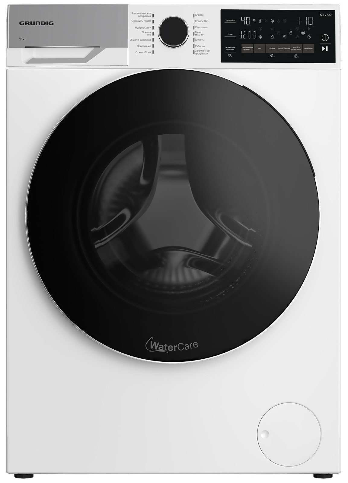 Стиральная машина Grundig GWP810616WW, белый, инверторный двигатель