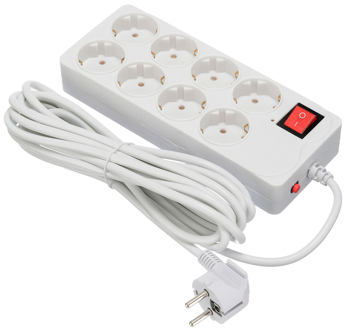 

Сетевой фильтр Buro 800SH-3-W 3 м, 8 розеток, белый