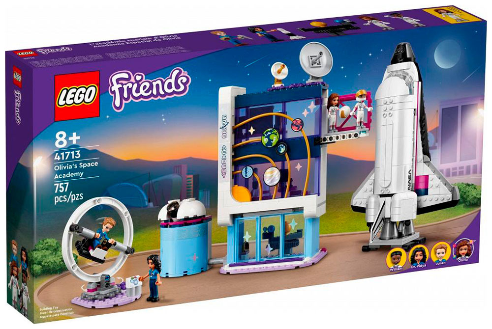 Конструктор Lego Friends Космическая академия Оливии 41713 41713