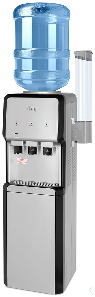 Изображение товара Кулер для воды Ecotronic V33-LCE silver-black 12554