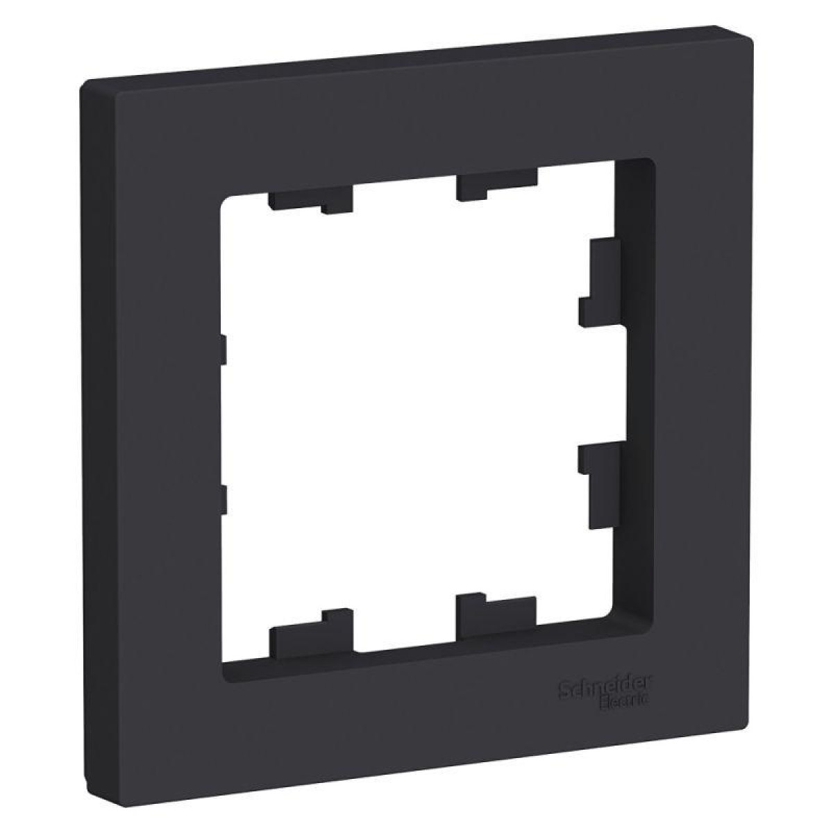 Изображение товара Рамки, декоративные элементы, основания для ЭУИ Systeme Electric Рамка 1-м AtlasDesign карбон SE