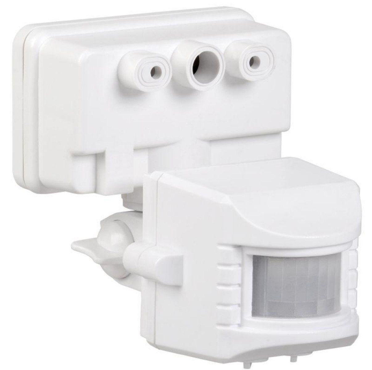 Изображение товара Датчики движения, детекторы освещенности, таймеры IEK Детектор движения ДД 019 1100Вт угол обз. 120град. дальн. 12м IP44 бел.