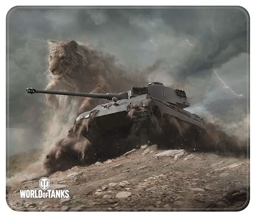 Коврик для мышек Wargaming World of Tanks Tank Tiger II L коврик для мыши wargaming world of tanks sabaton tank logo limited edition x large