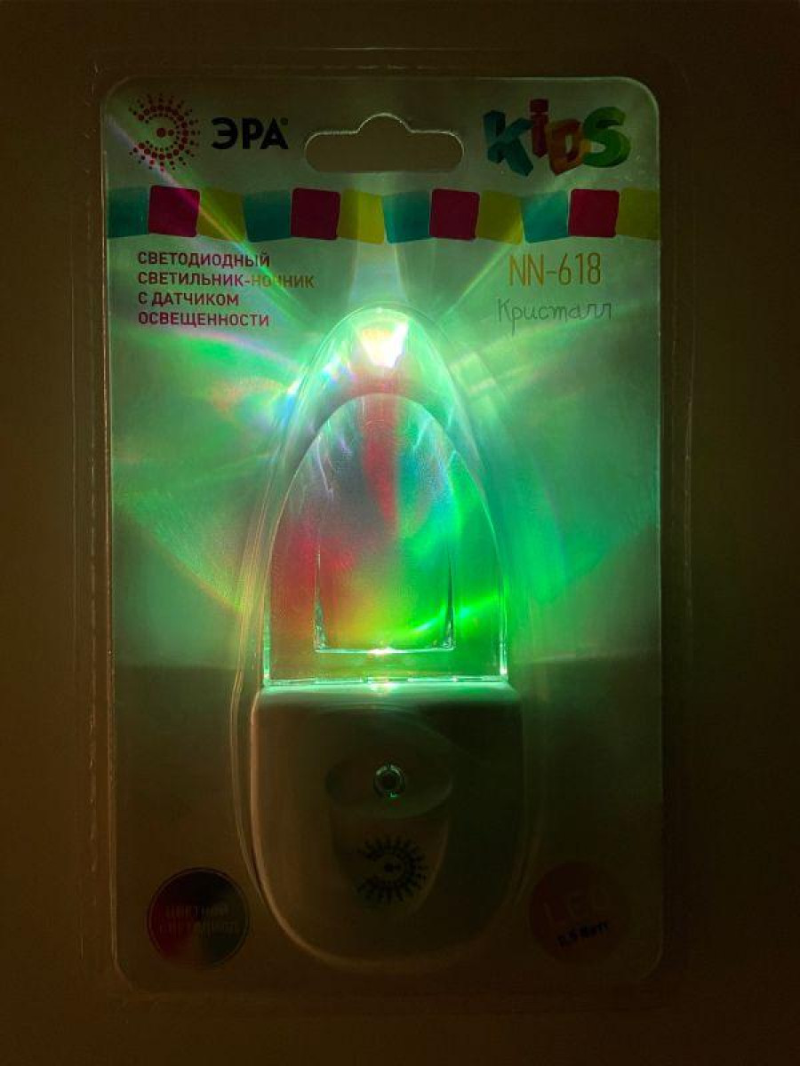 Изображение товара Светильник-ночник ЭРА NN-618-LS-W ночник с сенсором