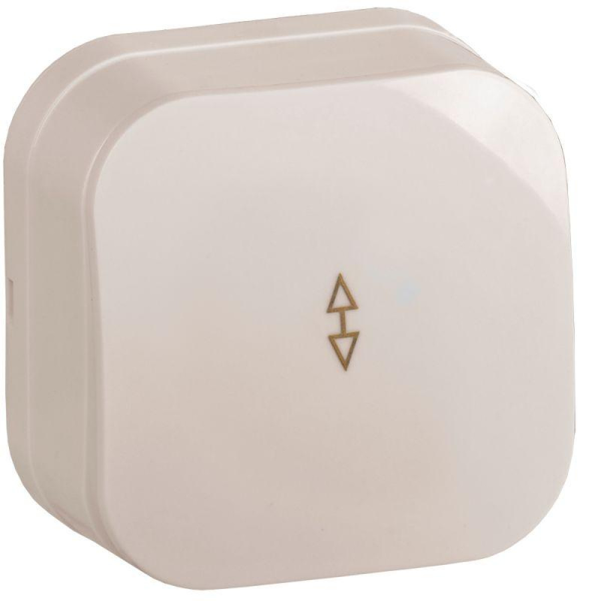 Изображение товара Выключатель проходной 1-кл. ОП GLORY IEK IP20 кремовый 10А ВСп10-1-0-ХК